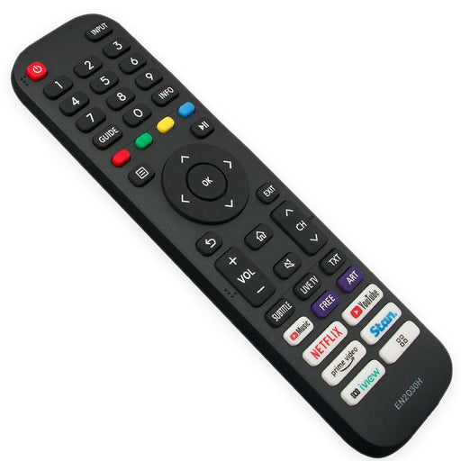 EN2Q30H Remote control fit for HISENSE VIDAA TV 65Q7, 65SX, 70S5, 100L5F, 100S8 - Battery Mate