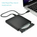 External CD DVD ROM Writer Burner Player Drive USB PC Laptop Mac Windows 7/8/10 - Battery Mate