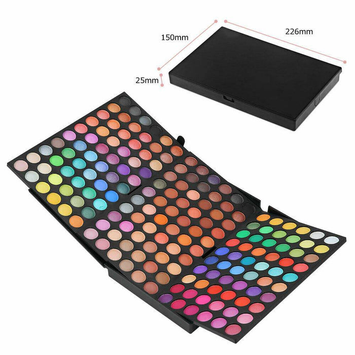 Eye Shadow Palette 180 Colors Natural Matte Shimmer Eyeshadow Mixed Tray Eye Shadow - Battery Mate