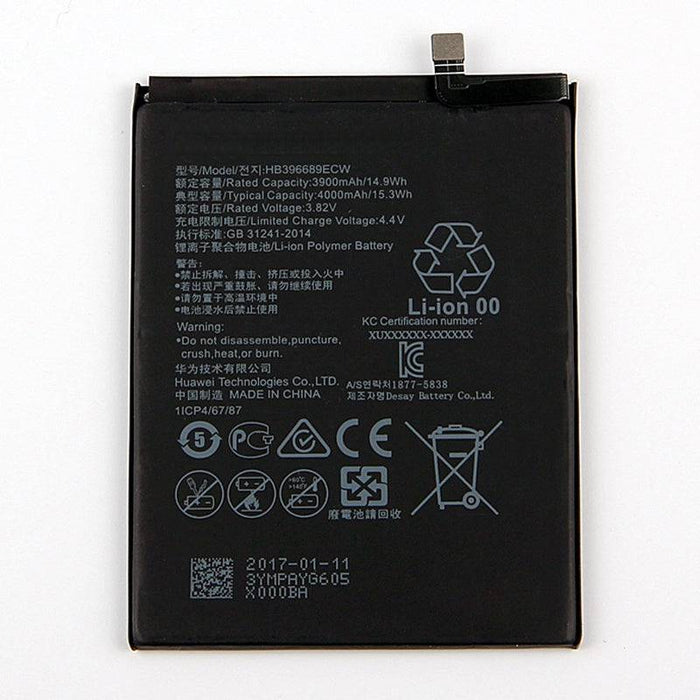 FAST Charging New Battery Replacement for Huawei Y7 / Mate 9 HB396689ECW - Battery Mate