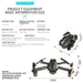 Foldable MIni Drone X Pro 5G WIFI FPV Aerial 4K HD Camera Selfie Quadcopter Gift - Battery Mate