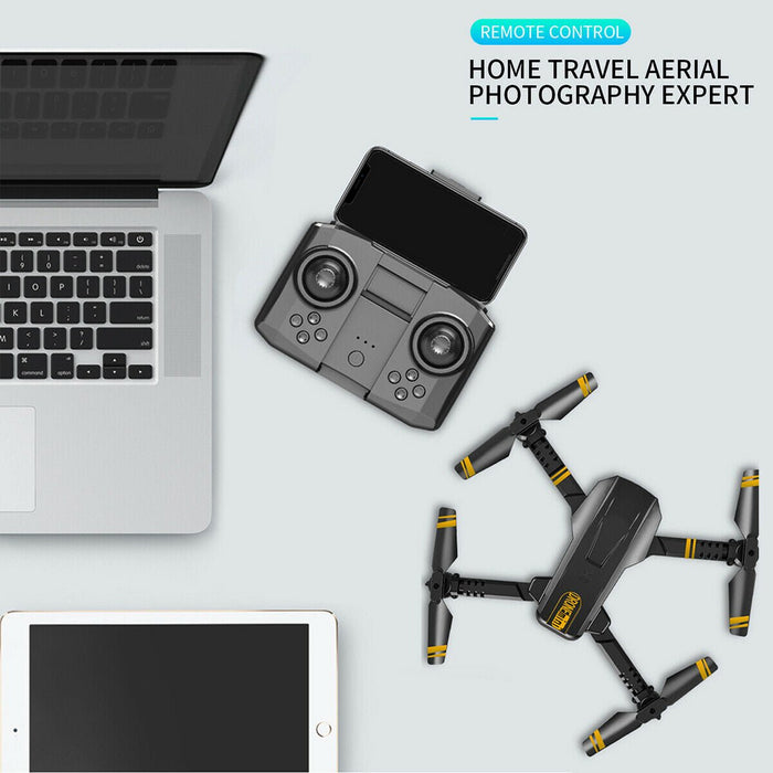 Foldable MIni Drone X Pro 5G WIFI FPV Aerial 4K HD Camera Selfie Quadcopter Gift - Battery Mate