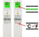 For Fujitsu Air Conditioner Replacement Remote Control AR-REM1U AR-RED1U - Battery Mate