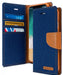 For iPhone 12 Pro Wallet Flip Denim Case Cover - Battery Mate