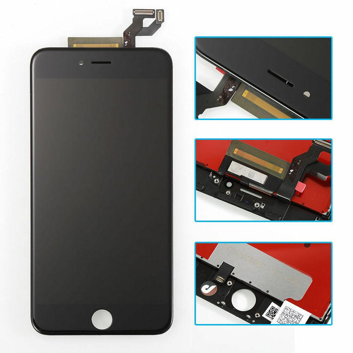 For iPhone 5S LCD Touch Screen Replacement Digitizer Basic Assembly - Black - Battery Mate