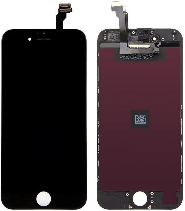 For iPhone 6 LCD Touch Screen Replacement Digitizer Full Assembly - Black - Battery Mate