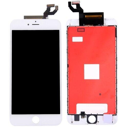 For iPhone 6S Plus LCD Touch Screen Replacement Digitizer Basic Assembly - White - Battery Mate
