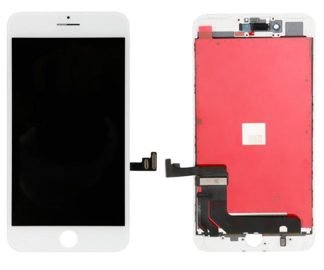 For iPhone 7 Plus LCD Touch Screen Replacement Digitizer Basic Assembly - White - Battery Mate