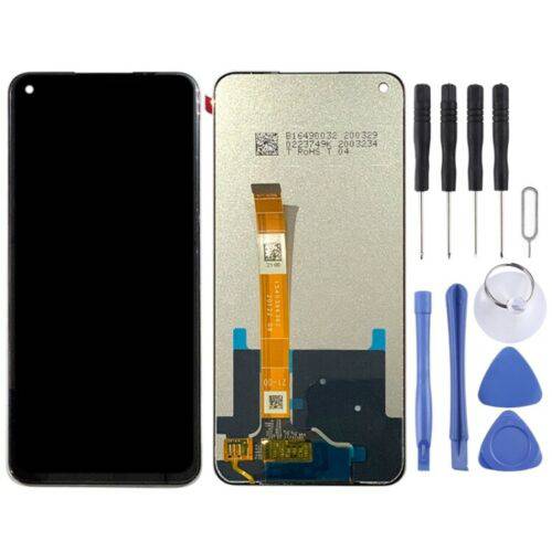 For OPPO A72 IPS LCD Display Touch Screen Digitizer Replacement BLACK - Battery Mate