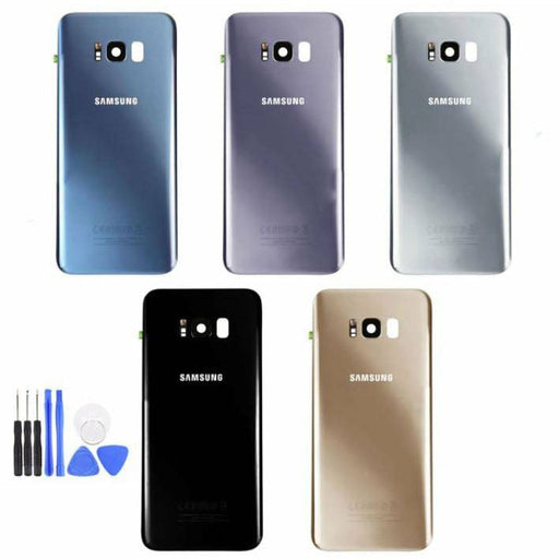 For Samsung Galaxy S8 S8+ Plus Back Glass Housing Battery Cover Case Replacement - Battery Mate