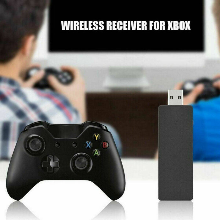 For Wireless Xbox One Controller Adapter Receiver Stick Microsoft Windows PC USB - Battery Mate