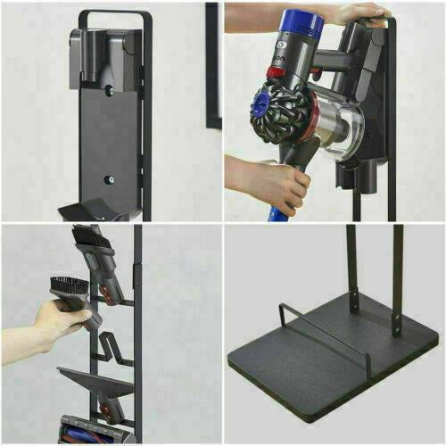 Freestanding Stick Vacuum Cleaner Stand Rack Holder For Dyson V6 V7 V8 V10 V11 V15 - Battery Mate