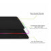 Gaming Mouse Pad Large RGB Extended Mousepad Keyboard Desk Anti-slip Mat LED - Battery Mate