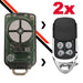 Garage/Gate Remote/Transmitter Ditec Compatible - GOL4, BIXLG4, BIXLP2 & BIXLS2| 2 Pack - Battery Mate
