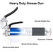 Grease Gun Pressure Pistol Grip Dual Flow 6000PSI Flex Hose Industrial Quality - Battery Mate
