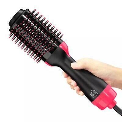 Hair Volumizer , Hot Blow Dry Brush Pro | 3 in 1 - Comb, Dryer, Straightner - Battery Mate