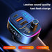 Handsfree FM Transmitter Wireless Bluetooth Car MP3 Adapter DUAL Fast Charger - Battery Mate
