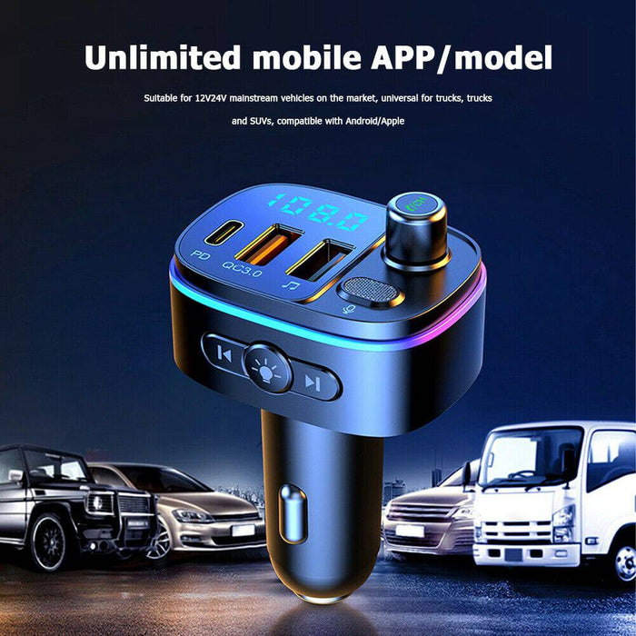 Top 10: Best Bluetooth FM Transmitters for Cars of 2022 / Bluetooth Car  Adapter, Wireless Adapter 