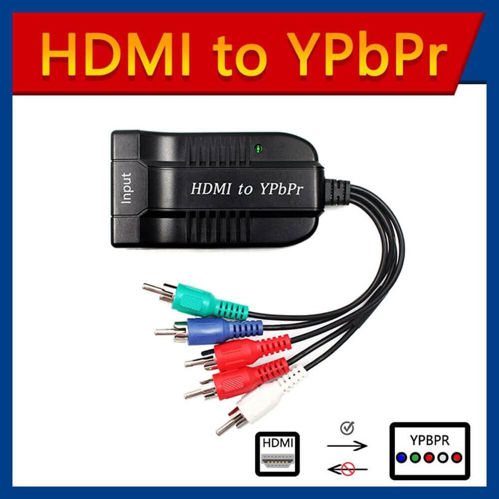HDMI to 1080P Component Video YPbPr 5RCA RGB Converter Adapter R/L ...