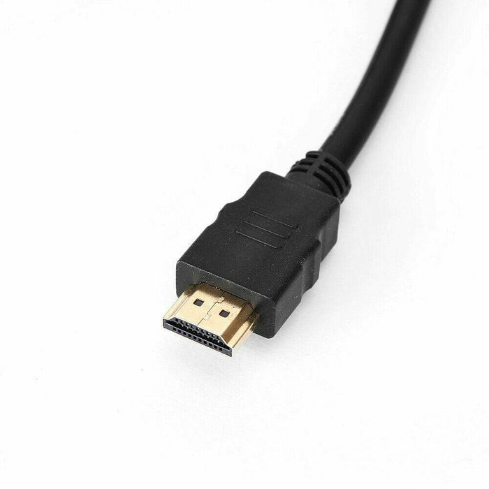 HDMI to 3 RCA Video Audio Adaptor AV Cable Male Adapter TV DVD Player Converter - Battery Mate
