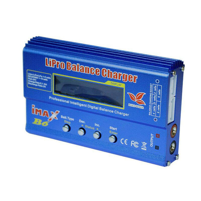 iMax B6AC 80W RC Lipo NiMh Digital Battery Balance Charger Discharger Control - Battery Mate