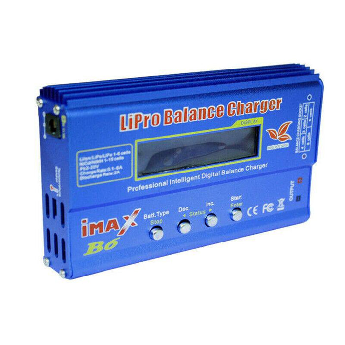 iMax B6AC 80W RC Lipo NiMh Digital Battery Balance Charger Discharger Control - Battery Mate