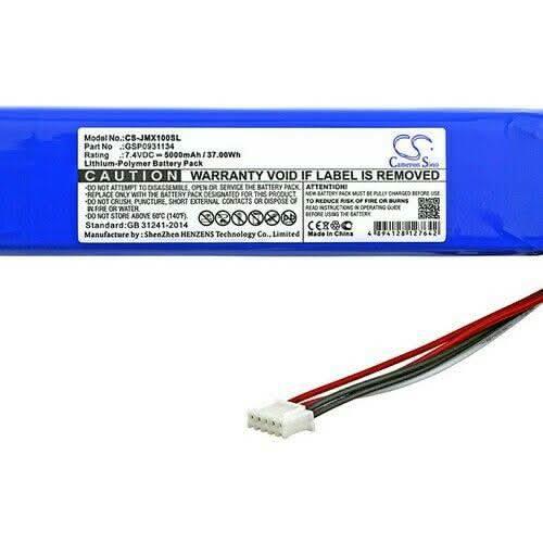 GSP0931134 Battery Replacement for JBL Xtreme JBL GSP0931134 (5000mAh Li-Polymer