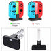 Joy-Con 4 Controller Charging Stand Dock Charger for Nintendo Switch Console - Battery Mate