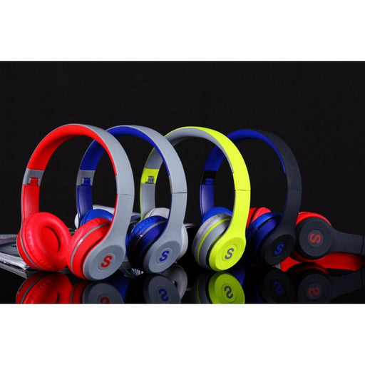 Kids Bluetooth Matte Touch Bass Stereo Wireless Headphone Headset + Mic & FM - Battery Mate