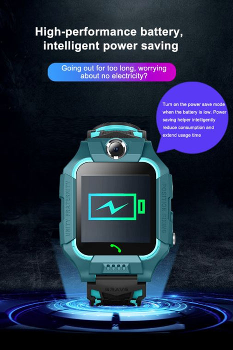 Kids Tracker Smart Watch Phone GSM SIM Alarm Camera SOS Call for Boys Girls Gift - Battery Mate