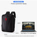 Laptop Backpack with Hardcase + USB Charging Port | Water Resistant - Battery Mate