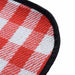 Large Picnic Blanket Premium Cashmere RED Rug Waterproof Mat Outdoor - Battery Mate