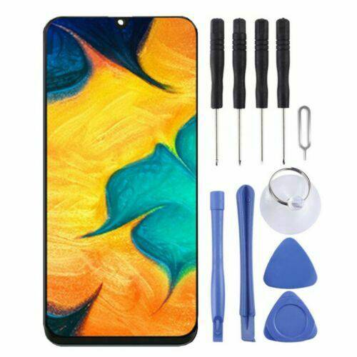 LCD Display Touch Digitizer Glass Replacement For Samsung Galaxy A30 BLACK - Battery Mate
