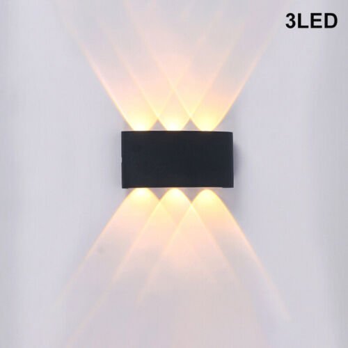 LED Wall Light Waterproof Indoor Outdoor Stair Corridor Lamp Exterior Lights - Battery Mate