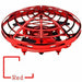 Mini Drone Quad Induction UFO Flying Toy Hand-Controlled RC Kids - Battery Mate