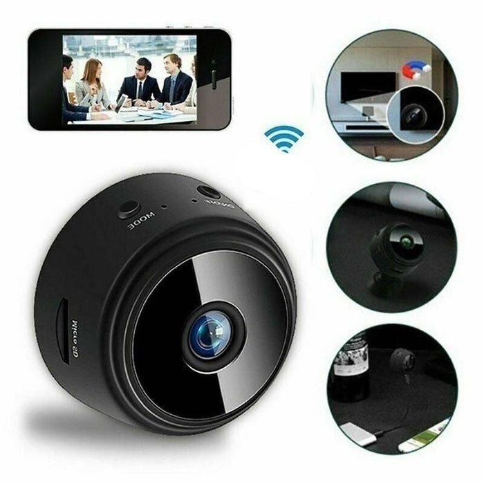 Mini Spy Camera 1080P HD Wireless WiFi IP Hidden Network Monitor Security Cam A9 - Battery Mate
