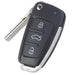 Modify Flip Remote Key for Audi A3 S3 A4 S4 TT 2006 2007 2008 P/N:8P0 837 220 D - Battery Mate