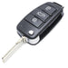 Modify Flip Remote Key for Audi A3 S3 A4 S4 TT 2006 2007 2008 P/N:8P0 837 220 D - Battery Mate