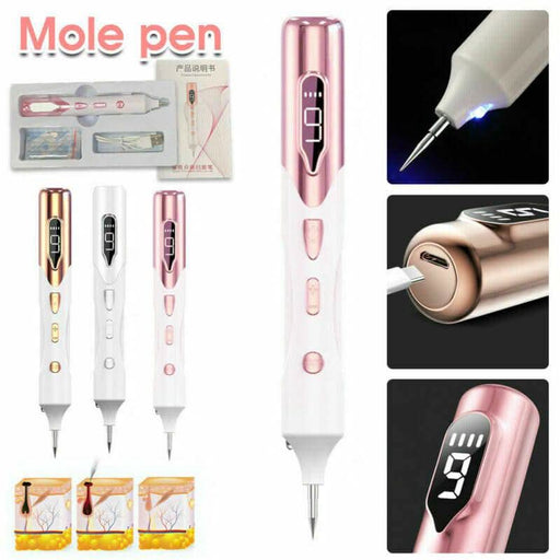 Mole Removal Pen Portable Skin Tag Repair Kit Face Care Skin Removal Freckle Wart dark Spot Remover - Battery Mate