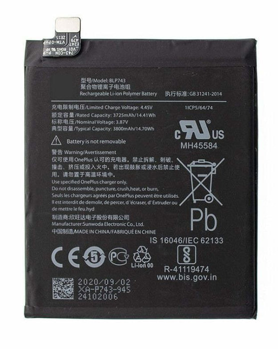 OnePlus 7T Replacement Battery - Battery Mate