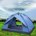 Outdoor UV Protection Automatic Quick Open Camping Tent Waterproof 3-4 Persons - Battery Mate