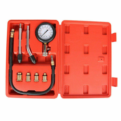 Petrol Engine Compression Tester Kit Tool Set For Automotives Motorcycle - Battery Mate