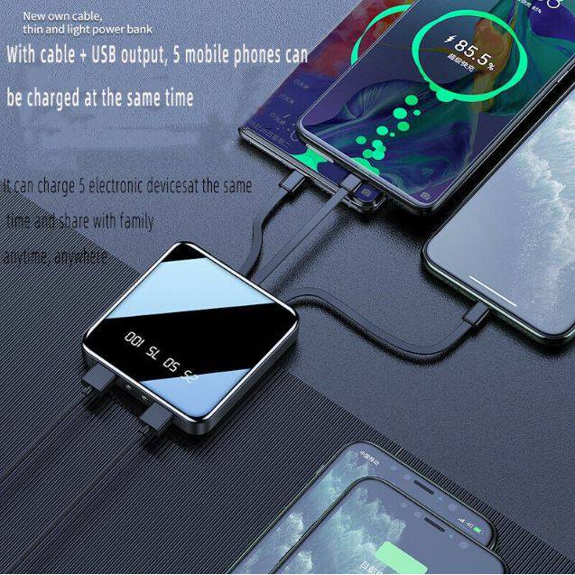 Portable Power Bank Mini USB Pack LED Battery Charger For Mobile Phone - Battery Mate