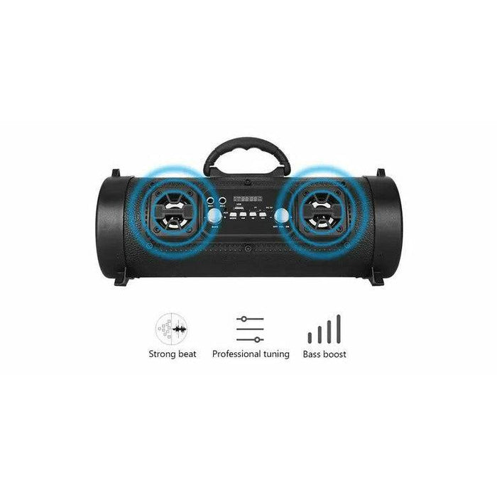 Portable Wireless Bluetooth Speakers Stereo Bass USB/TF/ Radio Outdoor Subwoofer - Battery Mate