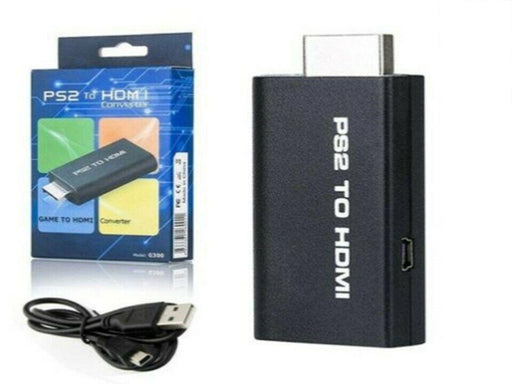 PS2 to HDMI Video Converter Composite AV to HDMI For PlayStation 2 HD Adapter - Battery Mate
