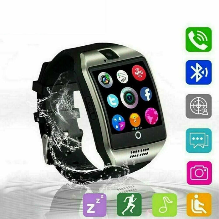 Smart Watch with Camera Bluetooth Pedometer Sim Card Slot for