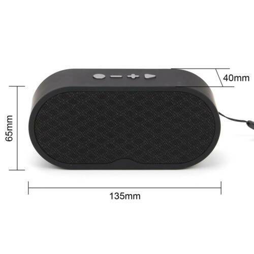 Rechargeable Wireless Bluetooth Speaker Portable Outdoor USB/TF/FM Radio Stereo - Battery Mate
