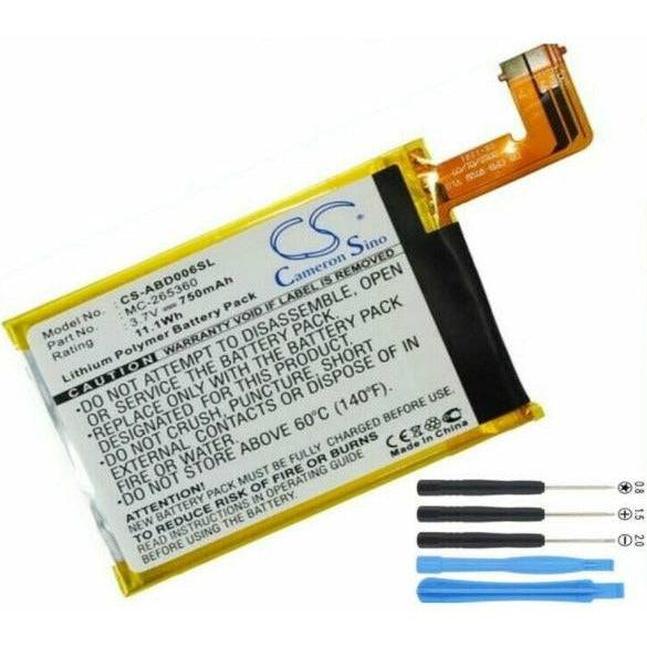 Replacement Battery for Amazon Kindle 4 5 6 4G WiFi D01100 MC-265360 - Battery Mate