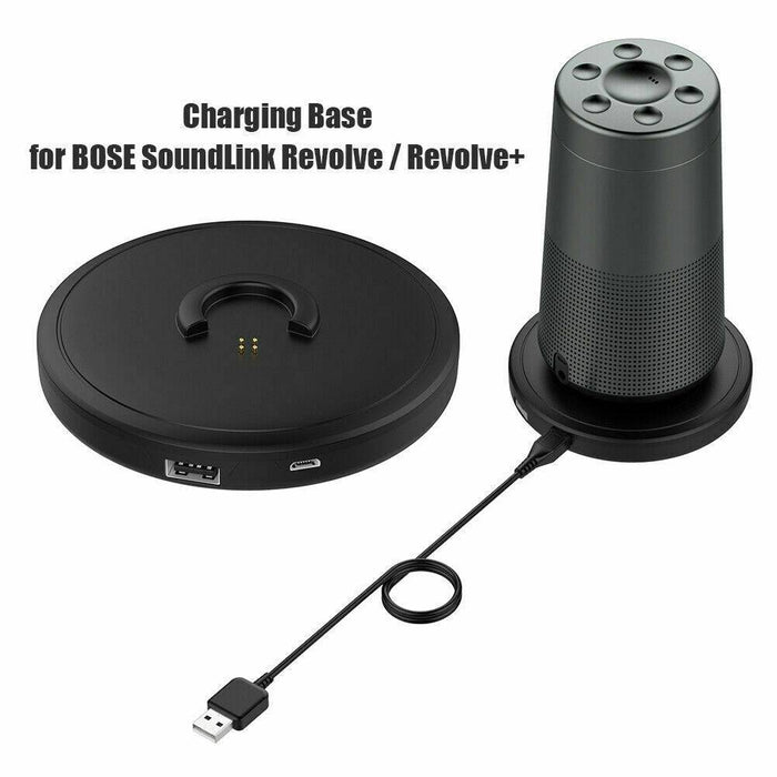 Replacement USB Charging Dock Base Cradle For Bose SoundLink Revolve/Revolve+ - Battery Mate