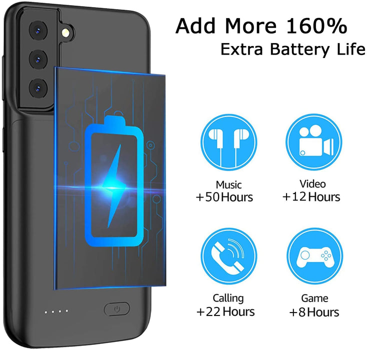 Samsung Galaxy S23 Ultra Battery Case 4800mAh - Battery Mate